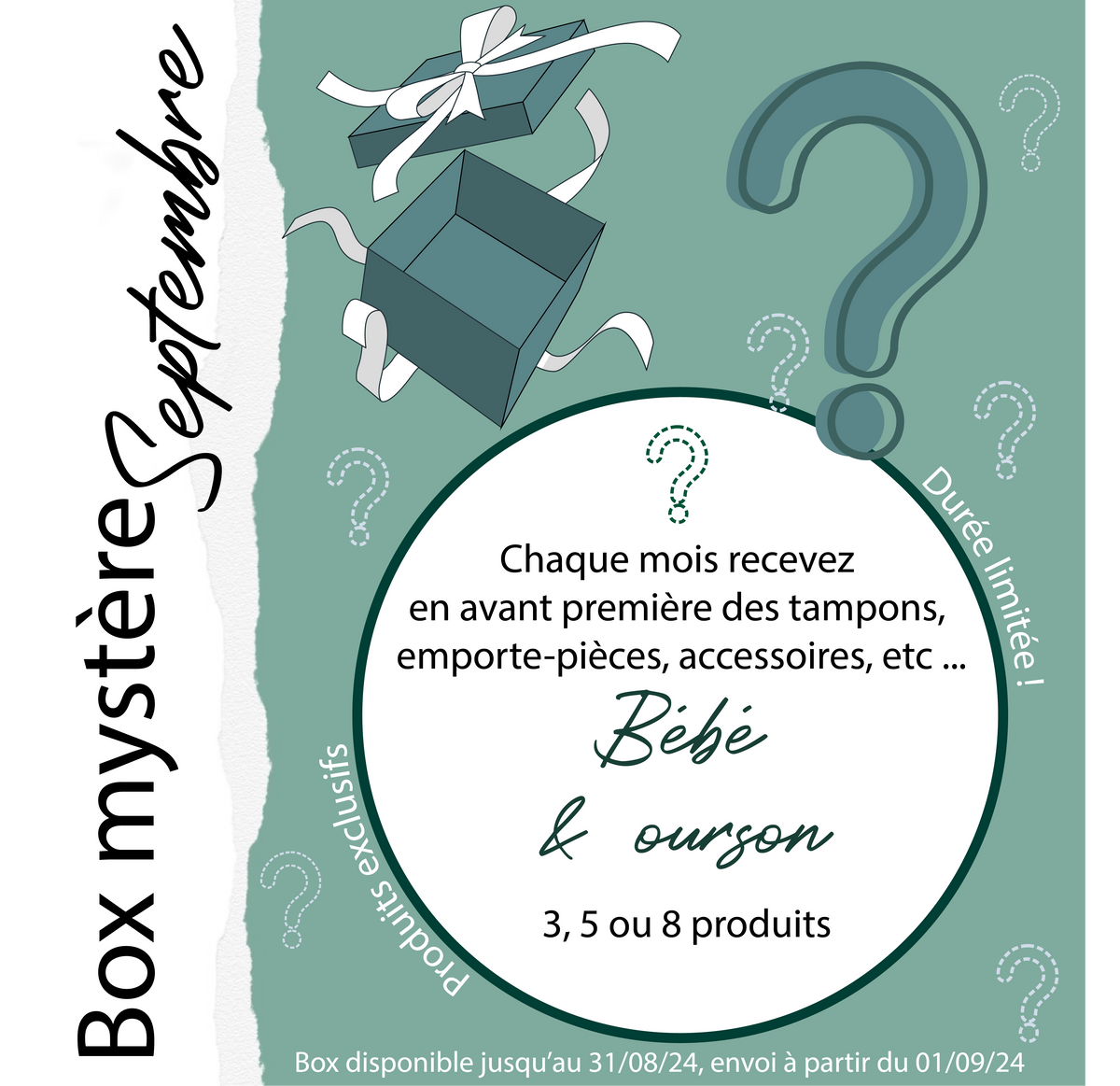 Box mystère septembre