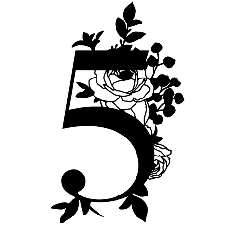 Numéro 5 floral